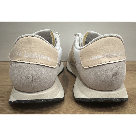Women’s New Balance 237 Sneakers Shoes Size 10.5 White Taupe Brown EUC! - Picture 6 of 7